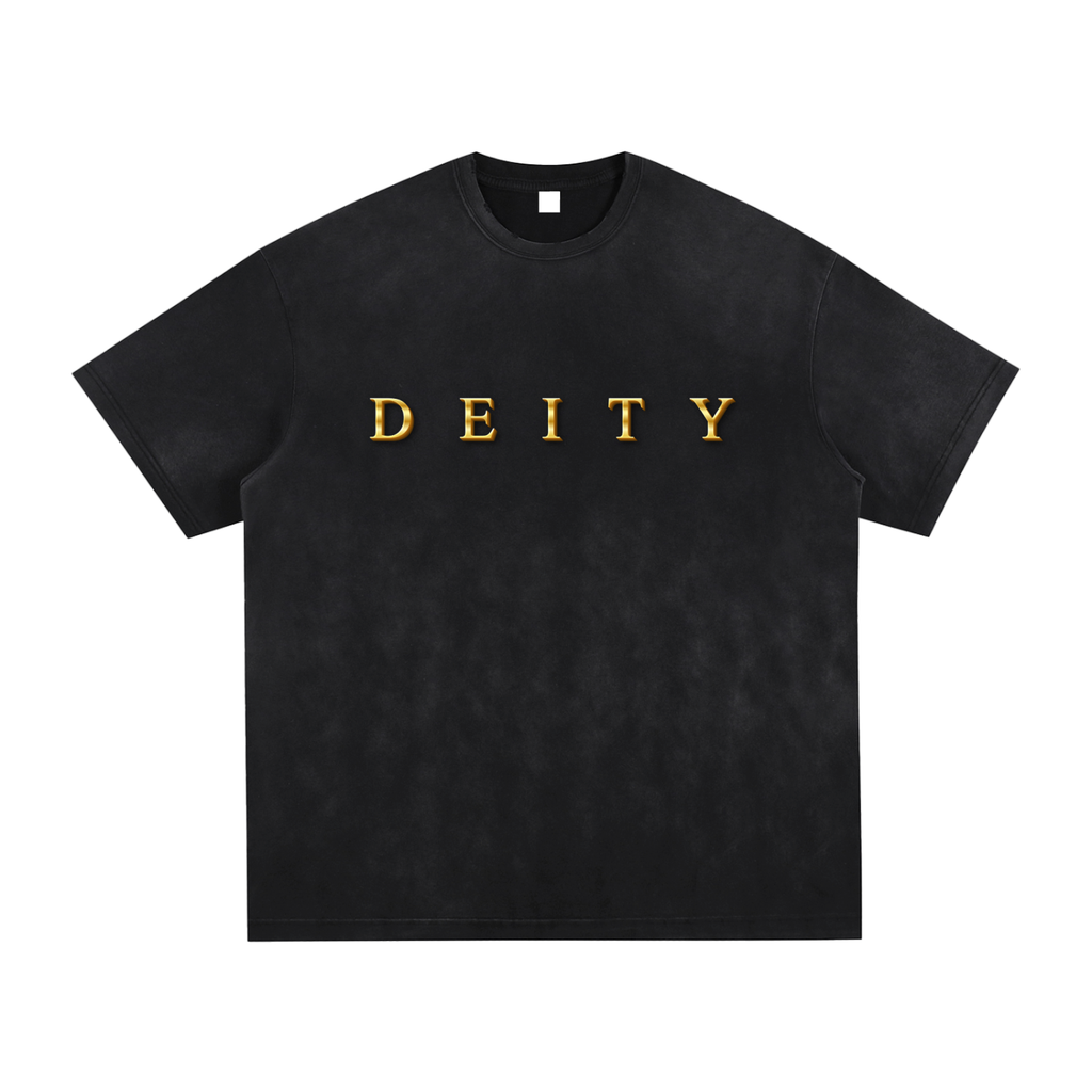 Vintage Washed Hand-Frayed T-Shirt